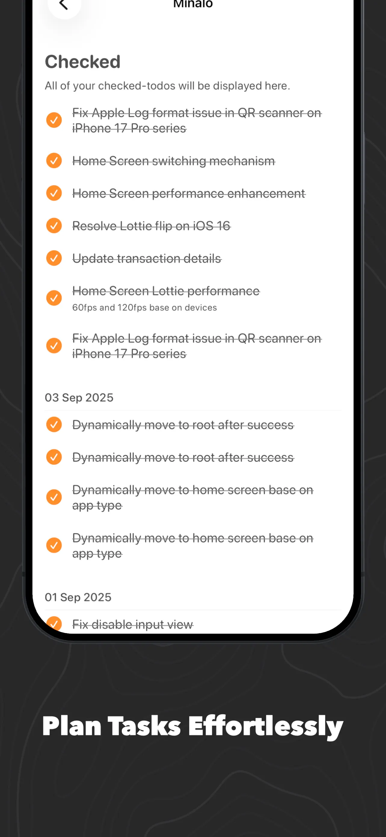 Todo Lists & Tasks: Ornilo iPhone screenshot 2