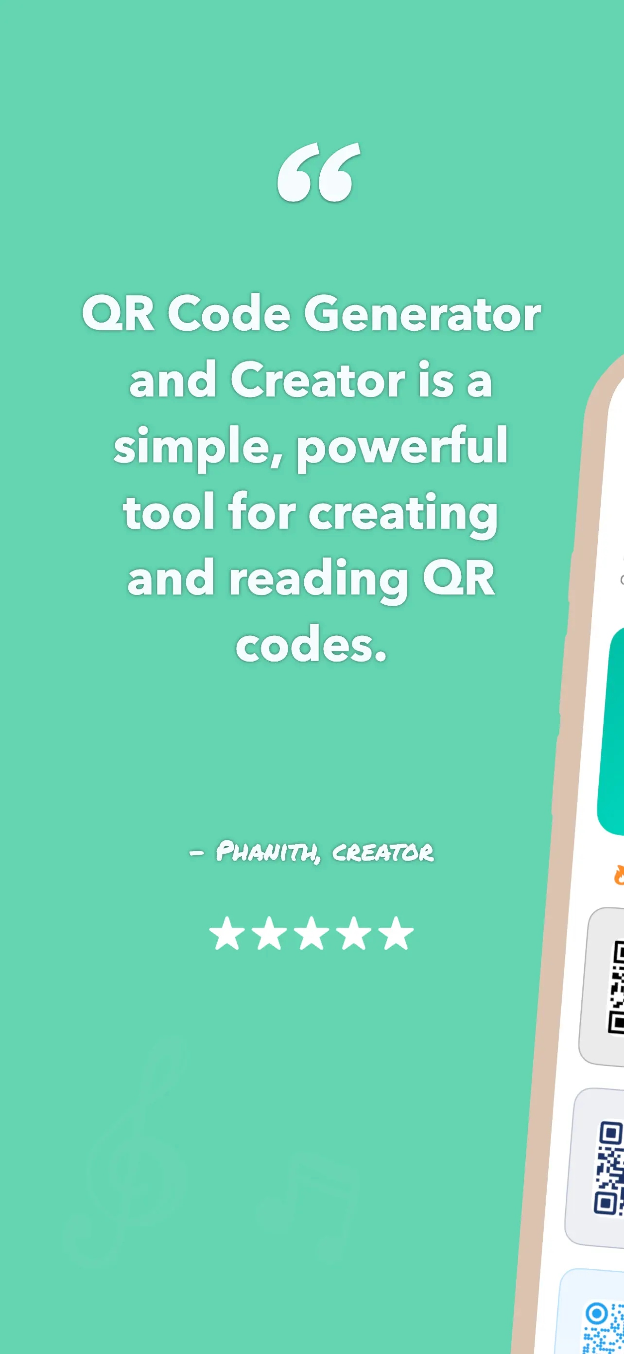 QR Code Maker: QRGen iPhone screenshot 1