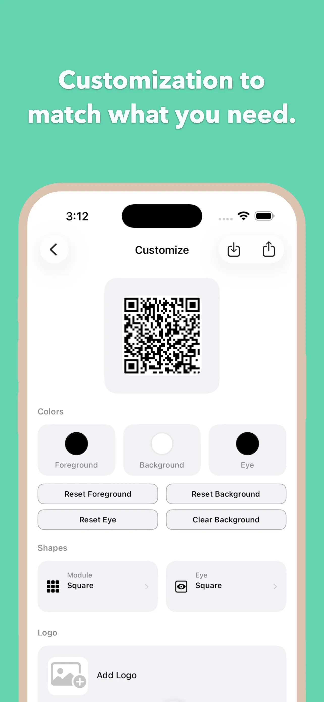 QR Code Maker: QRGen iPhone screenshot 4