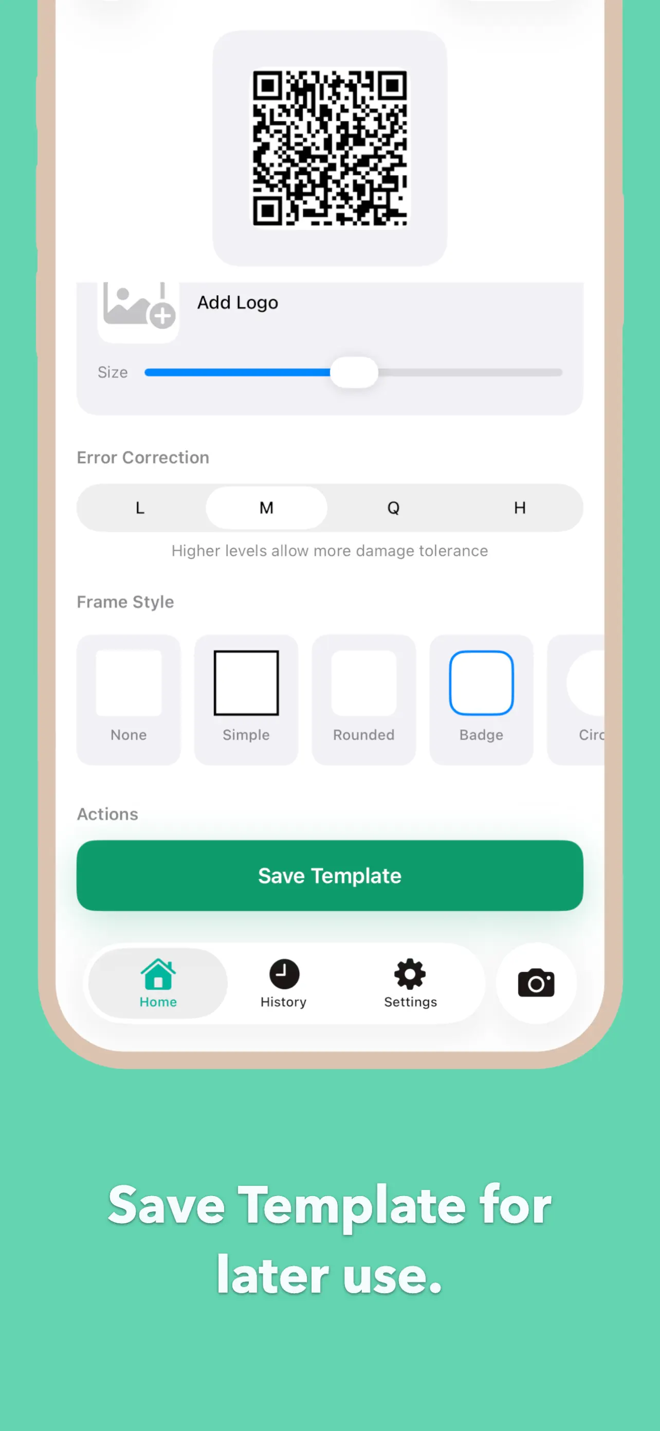 QR Code Maker: QRGen iPhone screenshot 5