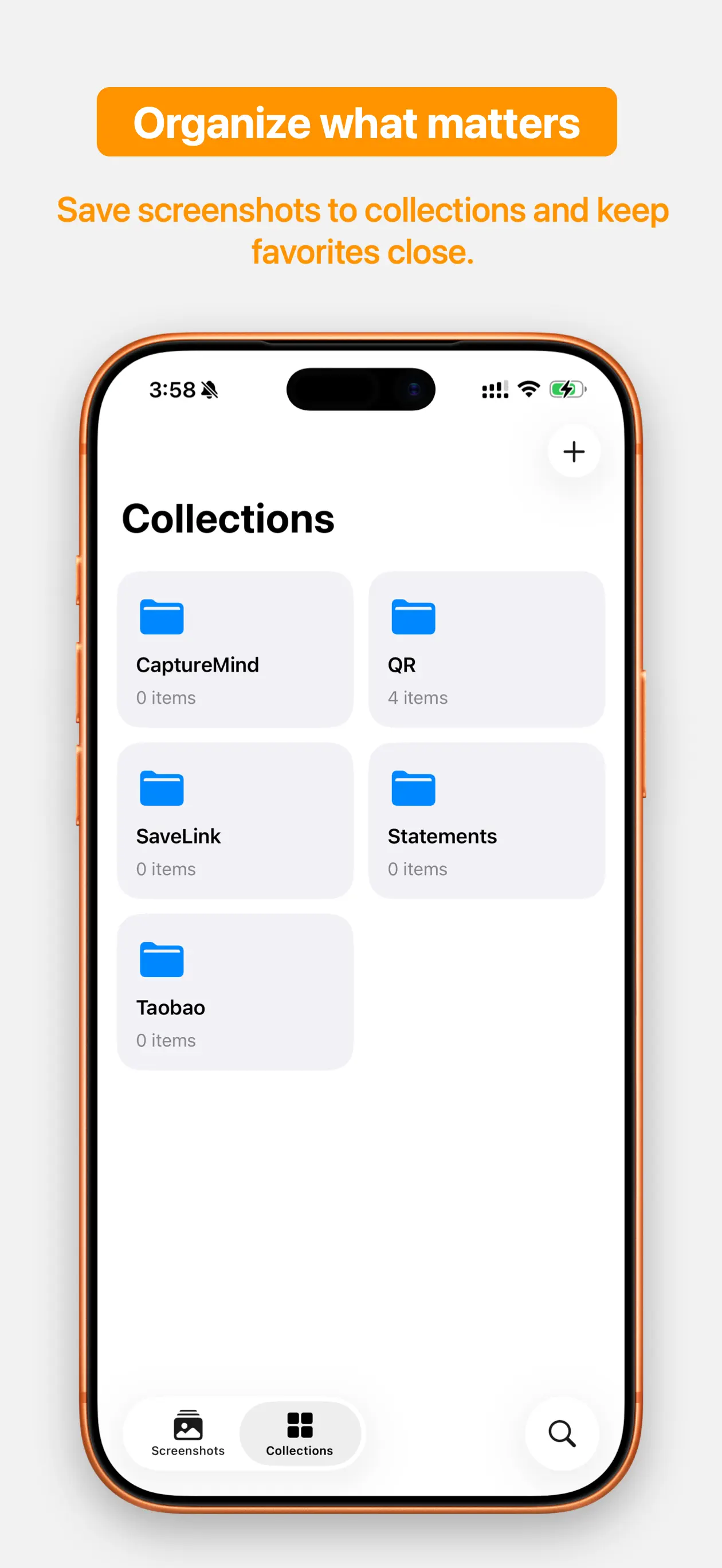 Screenshot Search: CaptureMind iPhone screenshot 3