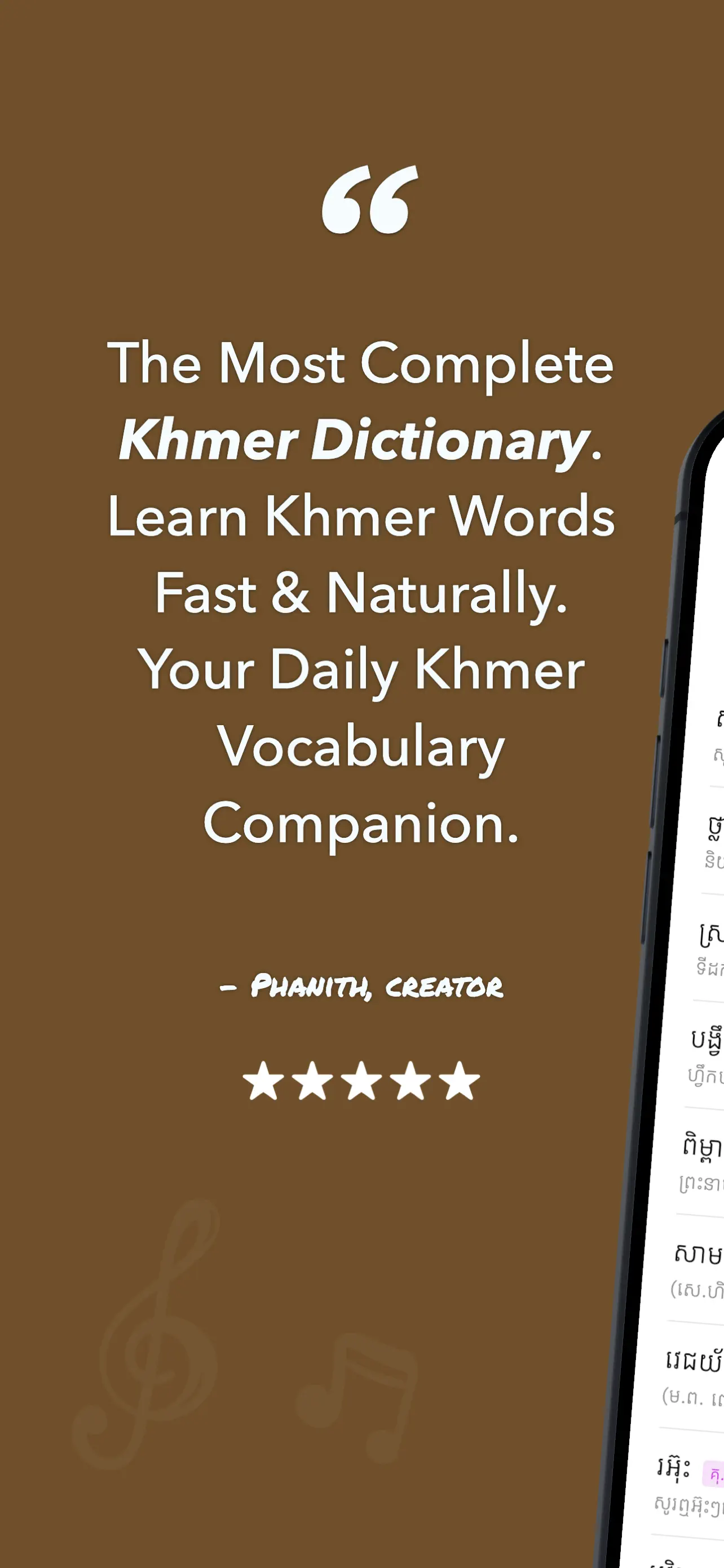 Khmer Dictionary 2026 iPhone screenshot 1