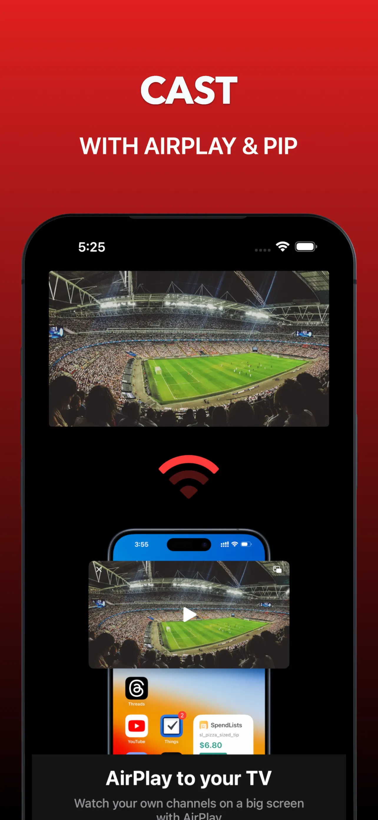 TellyFlow: IPTV & M3U Player iPhone screenshot 3