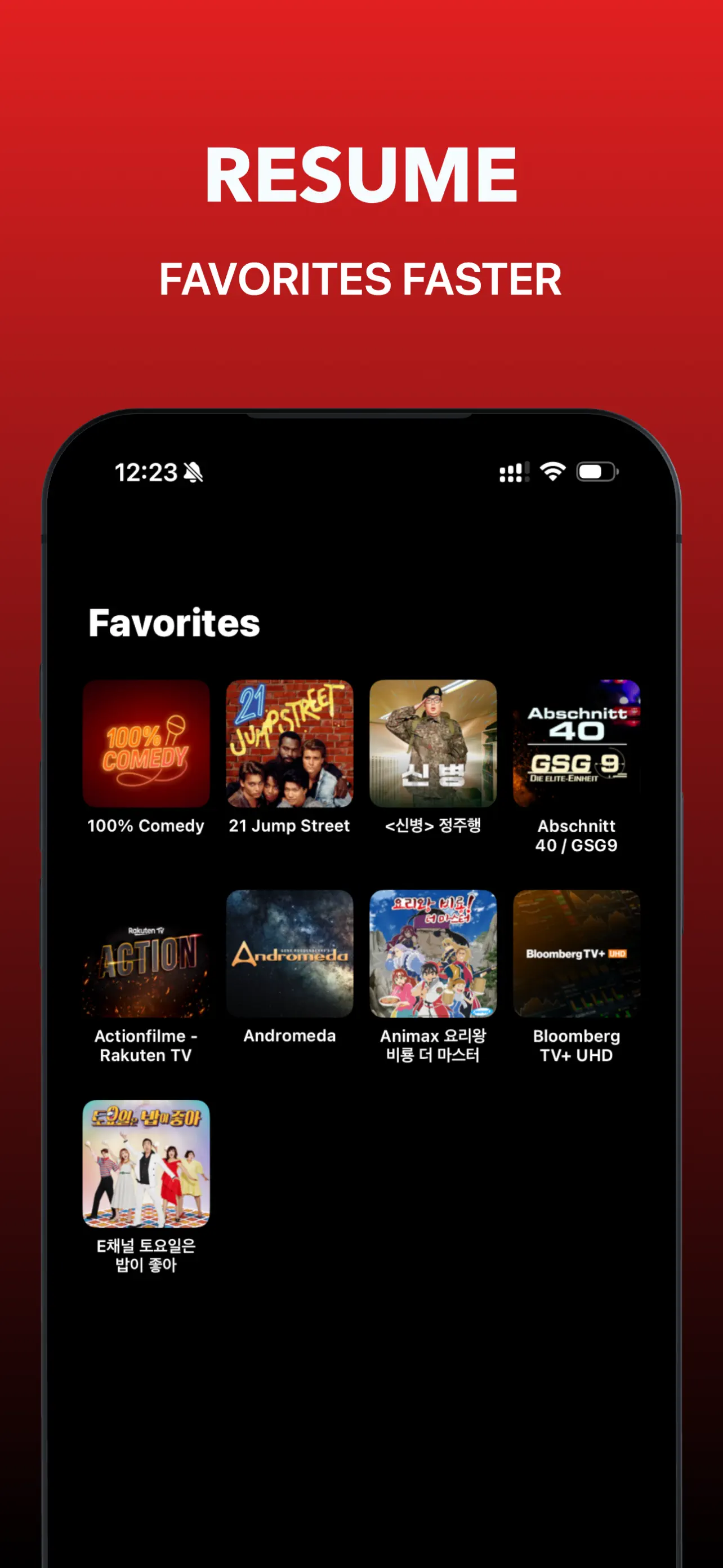 TellyFlow: IPTV & M3U Player iPhone screenshot 4